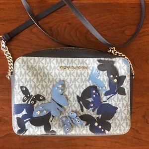 Michael Kors Crossbody bag Blue Butterflies